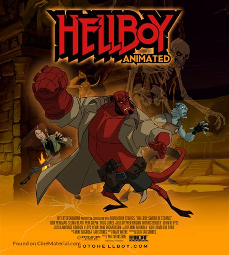 Hellboy Sword Of Storms 2006 Movie Poster