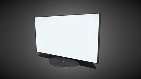 Flat Screen Tv 3d Model By Safe T Proof Safetproof [cf4830e] Sketchfab