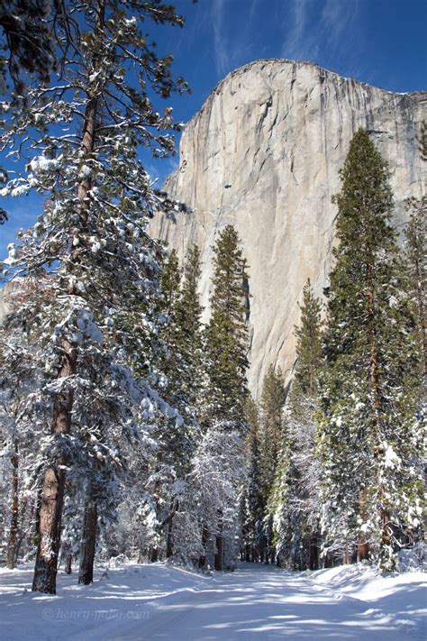 Winter Scenes Yosemite National Park California Henry Yang Photography