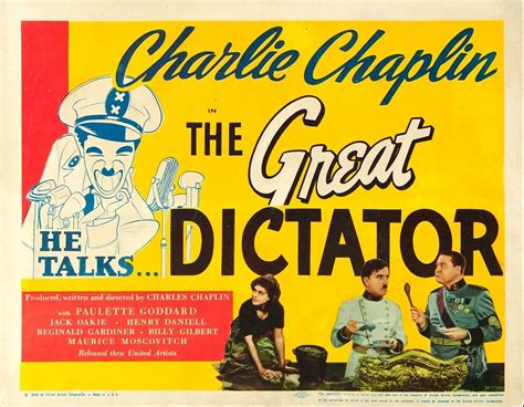 The Great Dictator Limelight Movie Art