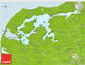 Physical 3D Map of Viborg