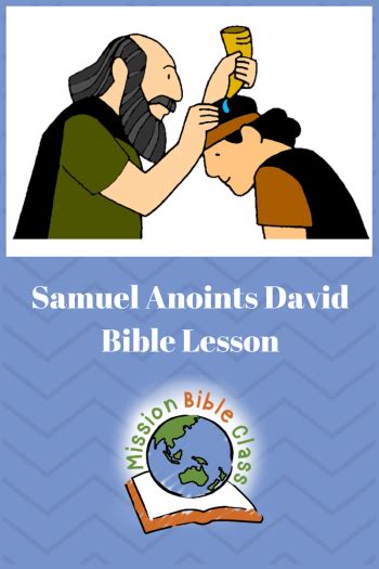 Samuel Anoints David Pin David Bible Bible For Kids Kids Church Lessons