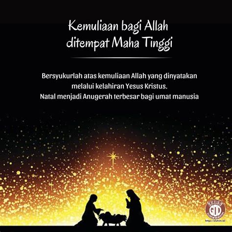 Kemuliaan Bagi Allah Ditempat Yang Maha Tinggi Elohim Ministry