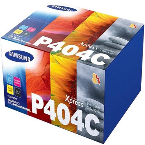 This samsung printer software installer will download and install printer software for your device. Samsung P404C 4 Colour Toner Value Pack (Black, Cyan ...