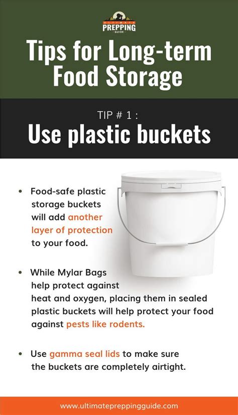Some foods are better suited for certain types of containers and methods. The 10 Best Tips for DIY Long Term Food Storage in 2020 ...