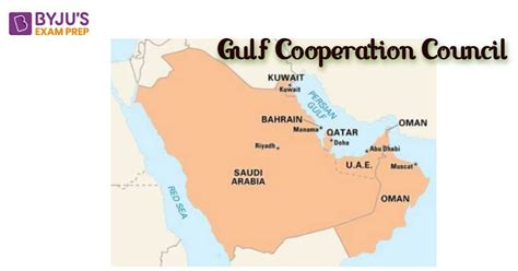 Gulf Cooperation Council Gcc Members And Countries