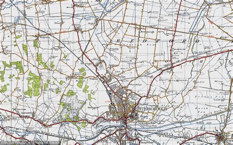 Old Maps Of Gunthorpe Cambridgeshire Francis Frith