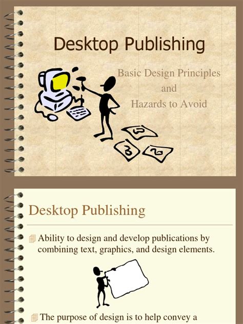 Desktop Publishing Basic Design Principles Typefaces Printing