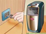 Images of Sliding Door Portable Air Conditioner Kit