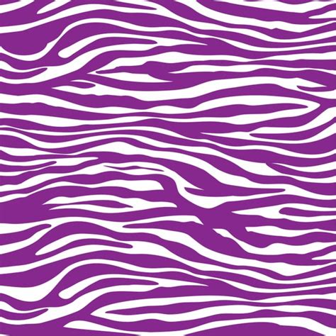 Purple Zebra Print Heat Transfer Vinyl Sheet Pattern Vinyl