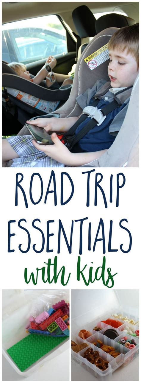 Road Trip Essentials With Kids Road Trip Essentials Road Trip