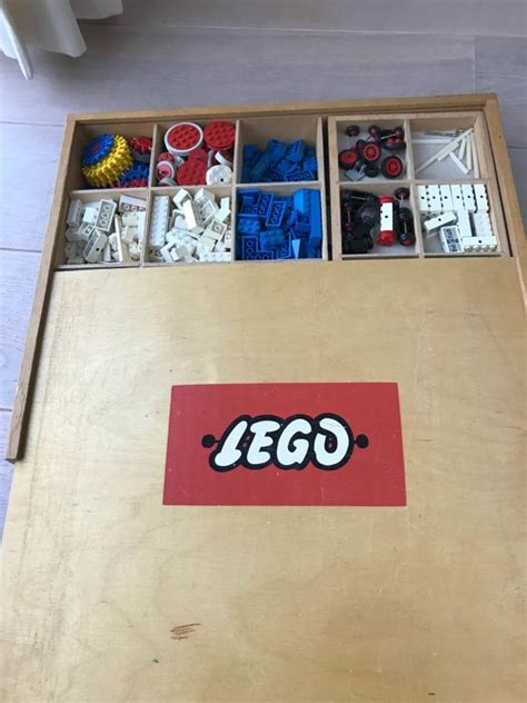 Vintage Lego Wooden Box Catawiki