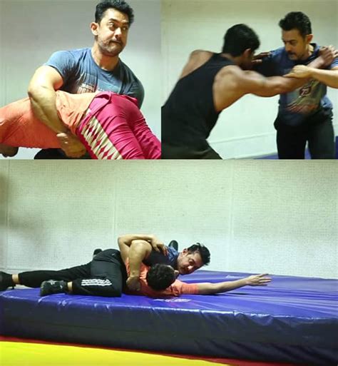 Dangal This Video Of Aamir Khan Training For Wrestling Scenes Will