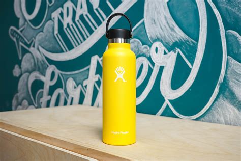 Hydro Flask 18 Bottle Flex Lid Mouth Standard Sunflower Water Oz いよいよ人気ブランド Water