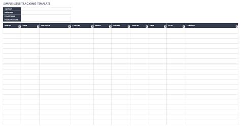 Free Issue Tracking Templates Smartsheet In Defect Report Template