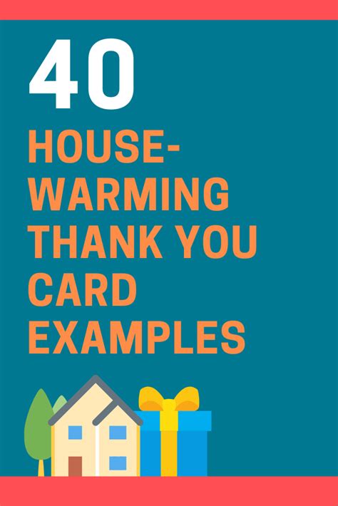 40 Housewarming Thank You Card Wording Examples