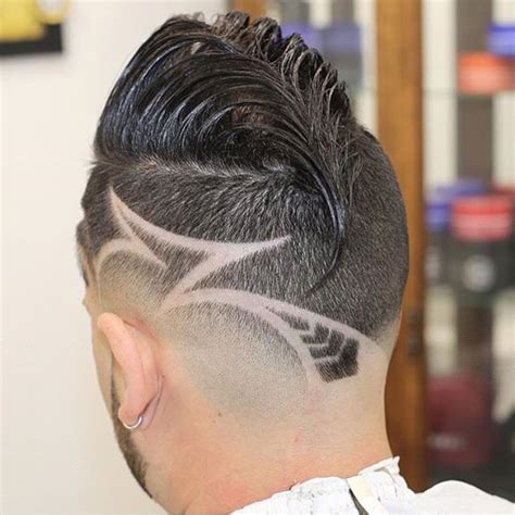 You can combine designs such as a robust shave and a high fade that spotlights the effect of dye dripping along the. 37 Cool Haircut Designs For Men (2020 Update)