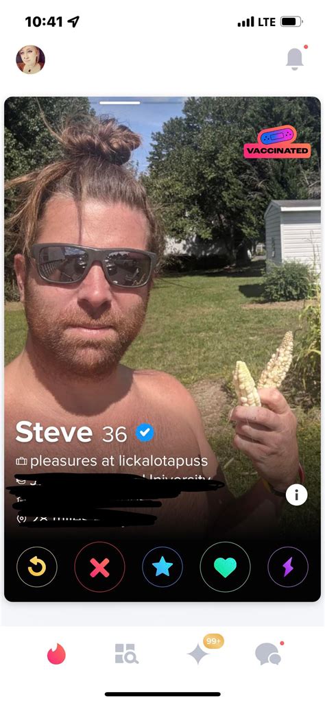I Wonder How Many Women Are Just Soaking At Reading That Stay Classy Stevie Tinder