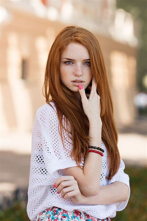 Ukrainian Redhead Alina From Odessa Ukraine Redhead Ginger Redhair Red Hair Woman Red