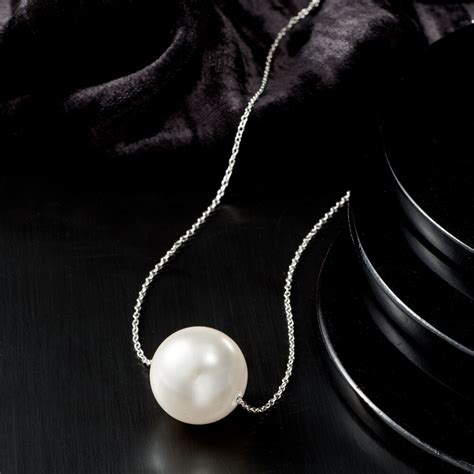16mm Shell Pearl Necklace In Sterling Silver Ross Simons