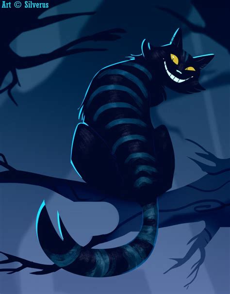 Artstation Cheshire Cat Juliana Rykova Cheshire Cat Artwork Cats