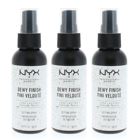 Nyx Professional Makeup Dewy Finish Makeup Setting Spray 203oz60ml 3
