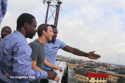 Photos Facebook Founder Mark Zuckerberg Is In Nigeria To Meet