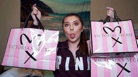 Huge Victorias Secret Pink Haul December 2017 Youtube