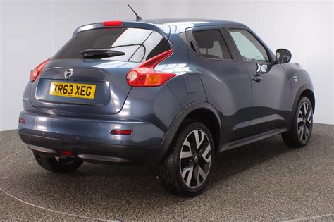 Used 2014 Blue Nissan Juke Hatchback 16 N Tec 5dr Sat Nav Rear Cam 115