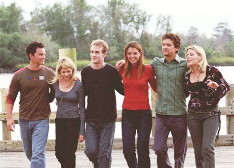 Dawsons Creek Season Six Cast Photo 2002 L To R Kerr Smith