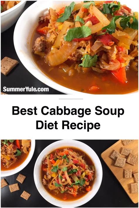 Add the cabbage to the pot, stir well and deglaze with the water. Best Cabbage Soup Diet | Recipe | Cabbage soup, Original cabbage soup diet, Diet soup recipes