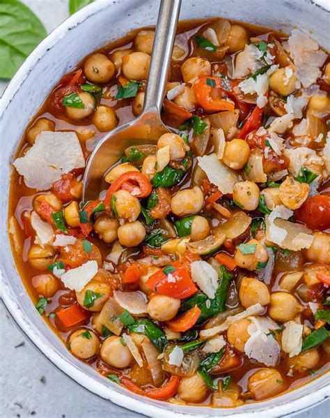 Comforting Vegetarian Chickpea Stew Healthy Fitness Meals