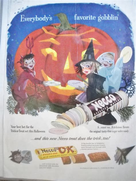 Halloween Candy Ads From The 1950s And 1960s