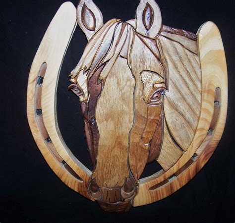 Items Similar To Intarsia Horse Just Sold But We Can Make Another One