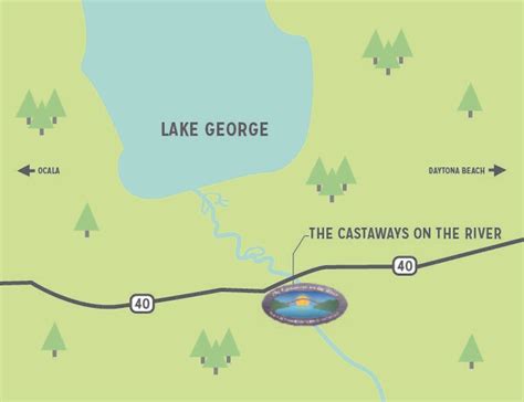 Lake George Attractions Map