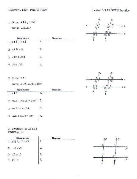 41 Geometry Proof Practice Worksheet With Answers Worksheet Master