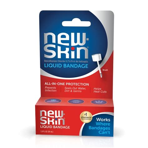 New Skin Liquid Bandage All In One Protection Brush