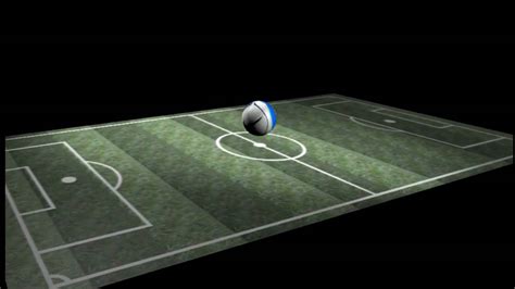 3d Animation Bouncing Football Youtube