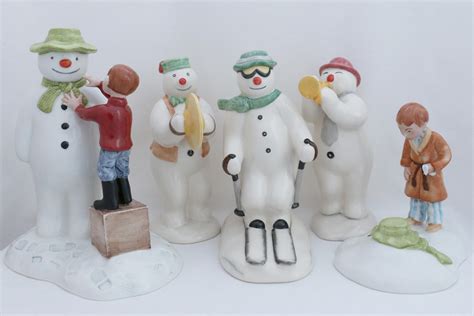 Rosie T S Collectable For Royal Doulton Snowman Figures