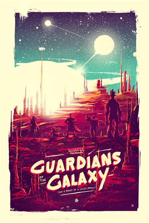 Guardians Of The Galaxy X Poster Posse On Behance Galaxy Poster