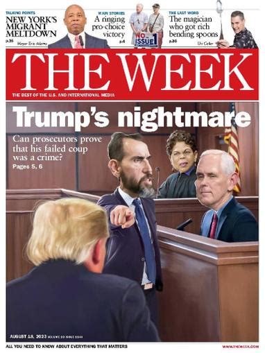 The Week Magazine Subscription Discount News And Cartoons