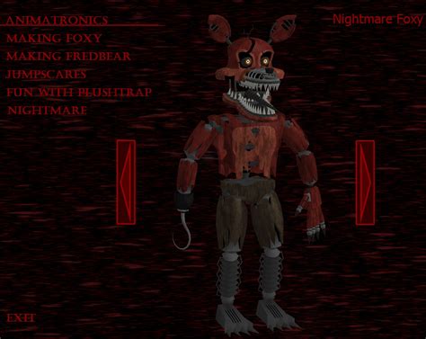 Nightmare Foxy Fnaf 4 By Realmoonlight On Deviantart