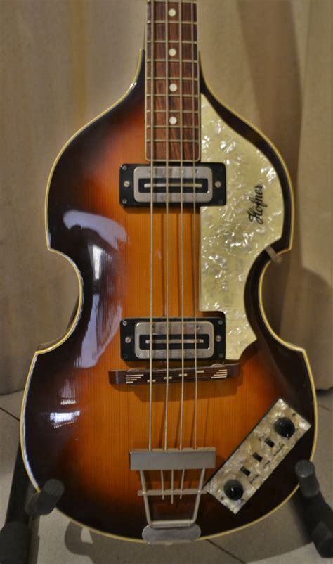 Hofner 5001 Violin Bass 1978 Sunburst Bass For Sale Rome Vintage Guitars