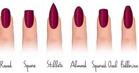 12 Trendy Looking Nail Shapes For This Fall And Winter Acrylic Nail