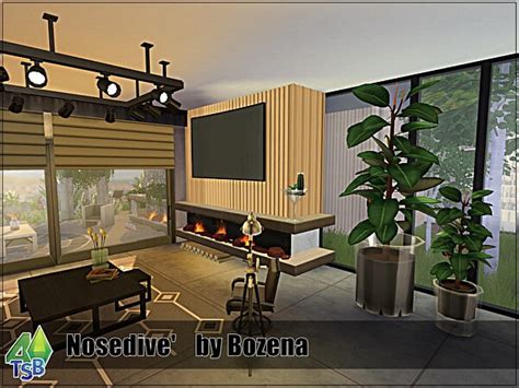 Nosedive House By Bozena From Tsr • Sims 4 Downloads