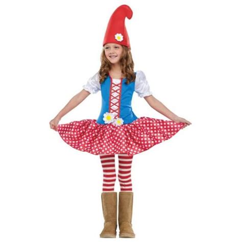Costumes For All Occasions Fw116111tl Gnome Girl Tdlr Lg 3t 4t In 2020