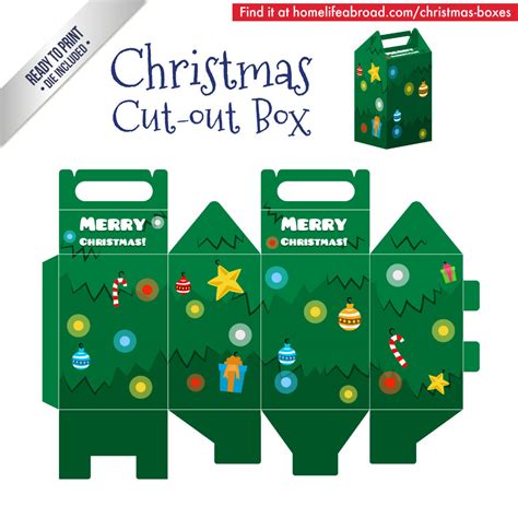 Printable Christmas Gift Boxes