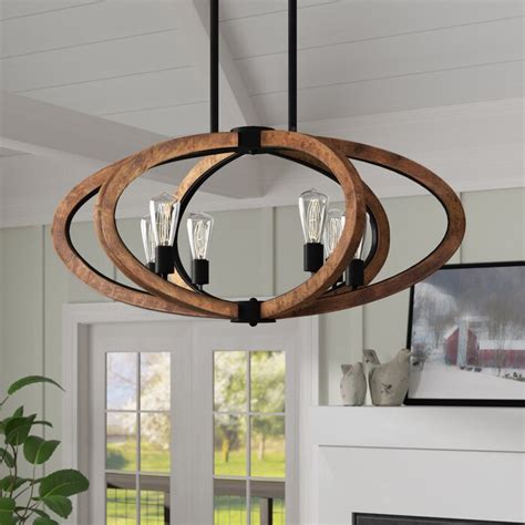 Laurel Foundry Modern Farmhouse Orly 6 Light Globe Chandelier And Reviews