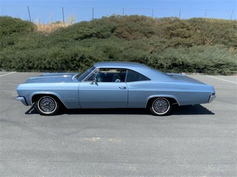 1965 Chevrolet Impala Super Sport 25289 Miles Blue Hardtop Sport Coupe