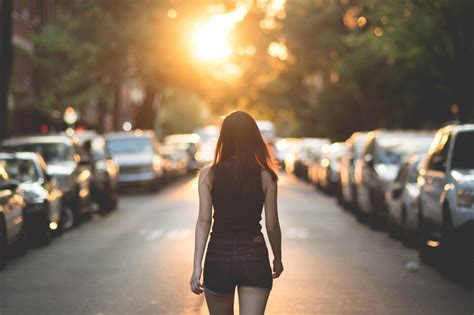Download Woman Walking In City Royalty Free Stock Photo And Image